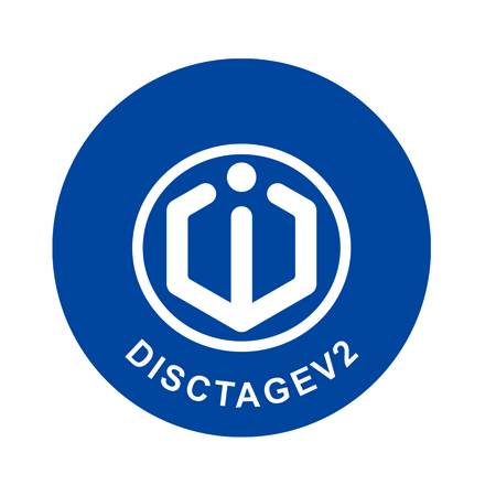 CDVI DISCTAGEV2 Adhesive DESFire EV2 tag credential, pack of 25